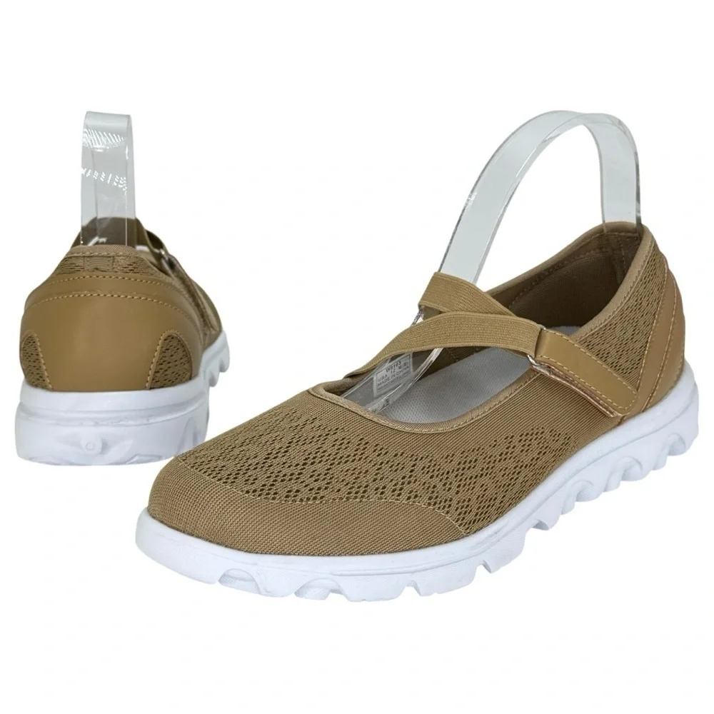 Propet Mary Jane TravelActive Breathable Mesh Womens Sneakers Size 11W - Picture 10 of 12